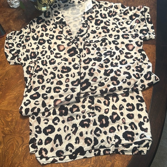 Stars Above Animal Print Sleepwear Set women’s 2X - Picture 3 of 6